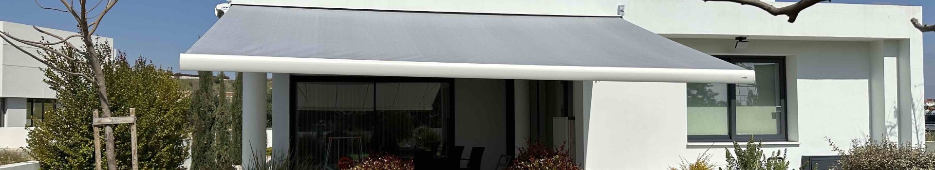 Awnings in cassettes