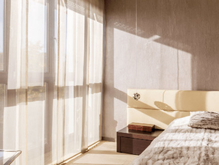 4 чудесные идеи для использования штор в спальне!